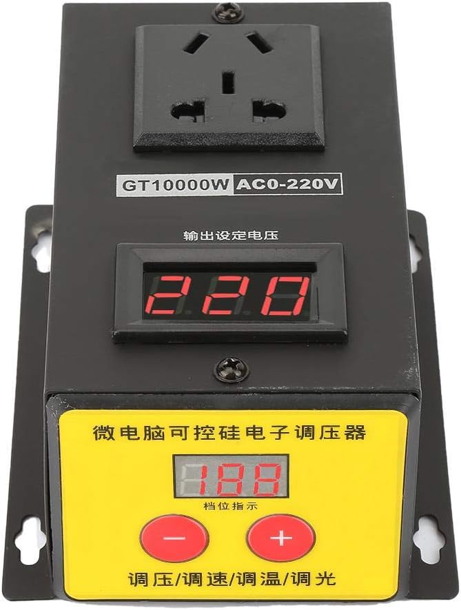 AC 220 V Spannungsregler 10000W Hochpräziser einstellbarer elektronischer Thyristor-Spannungsregler