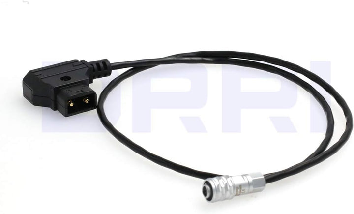 DRRI SF610 2-Pin auf Dtap Power Spiralkabel für Blackmagic Pocket Cinema Kamera 4K Gerades Kabel, Ge