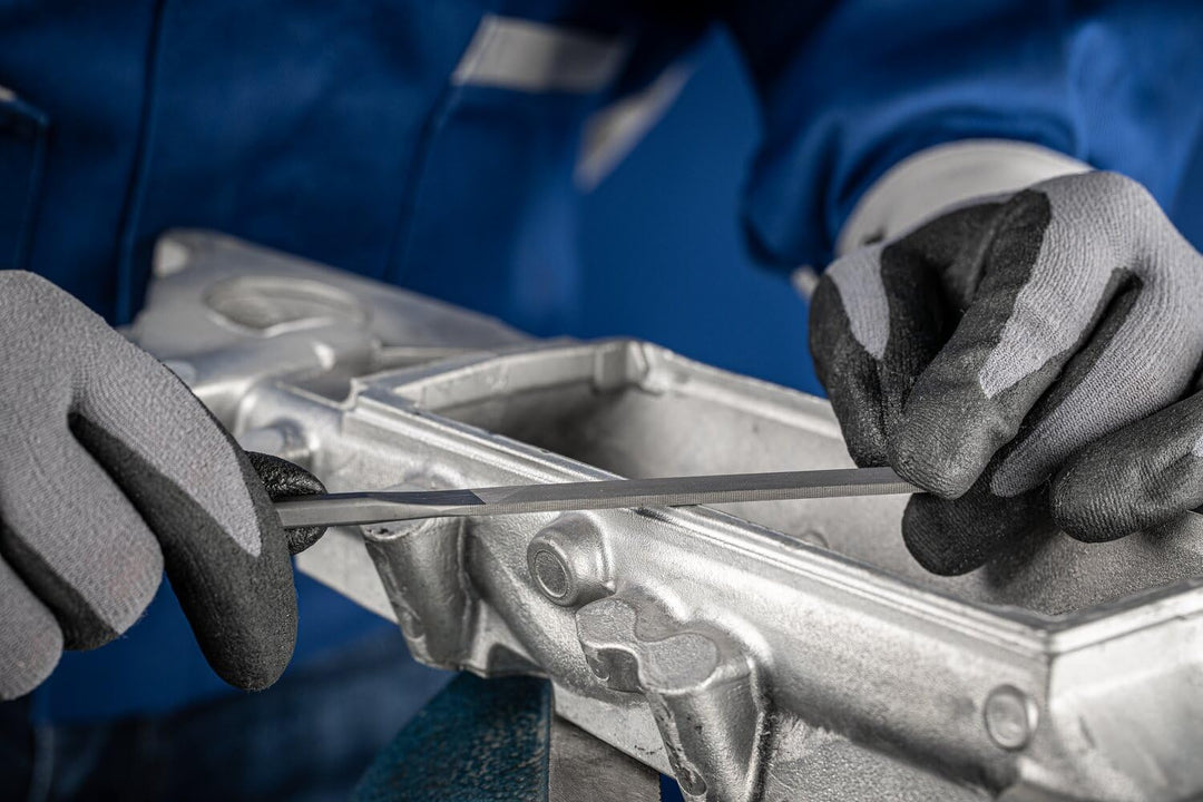 CORRADI-Handy-Feilen-Set, 5-teilig, Schweizer Hieb 1, 215mm, 19503203 – Für die mittlere Präzisionsb