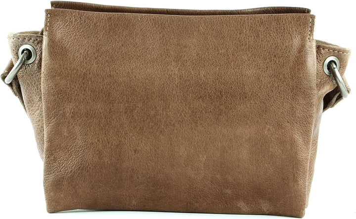 FREDsBRUDER Umhängetasche Sky mit Ziernähten Einheitsgrösse Hazelnut, Einheitsgrösse Hazelnut