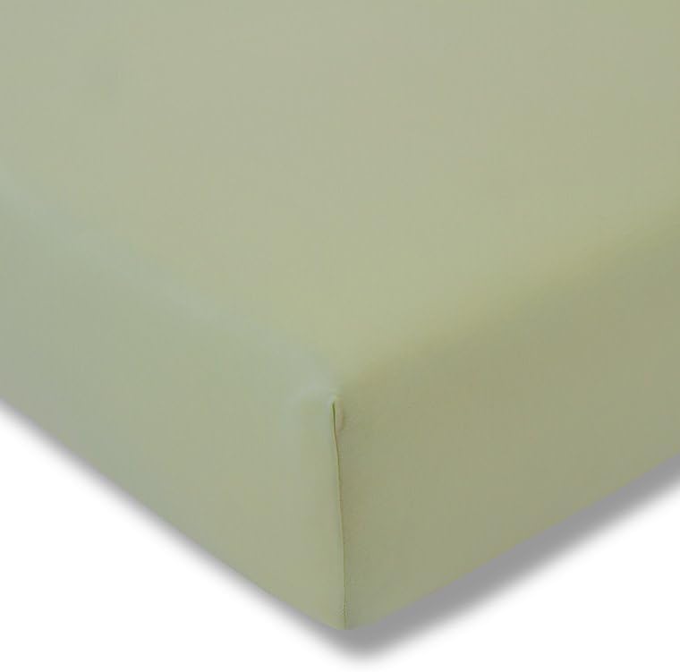 ESTELLA Spannbetttuch Feinjersey | Lind | 150x200 cm | passend für Matratzen 140-160 cm (Breite) x 2