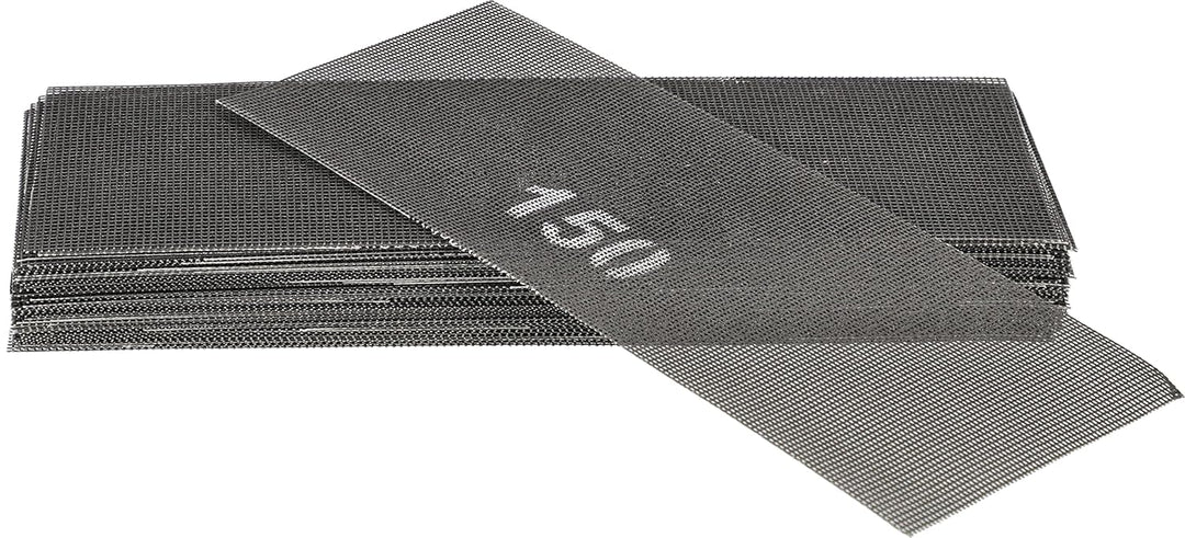 KOTARBAU® 50er Set Schleifgitter für Rigipsschleifer zum Schleifen von Trockenbau 150 150 50, 150 50