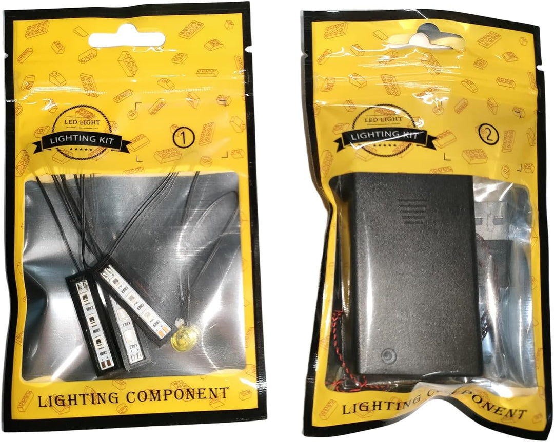 LocoLee Licht Kompatibel mit Lego Nether Portal Ambush, Nur Lichter Set - Kein Modell, Licht Beleuch