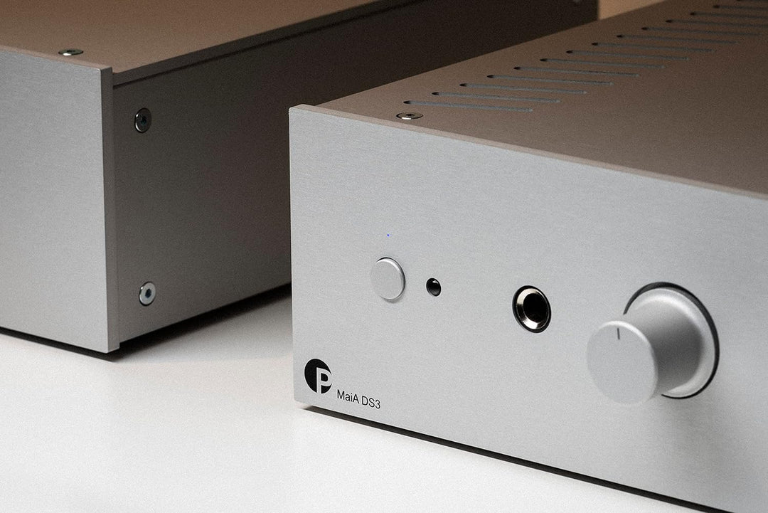 Pro-Ject MaiA DS3, leistungsstarker Stereo-Vollverstärker mit Bluetooth 5.0 aptX HD, Kopfhörerausgan