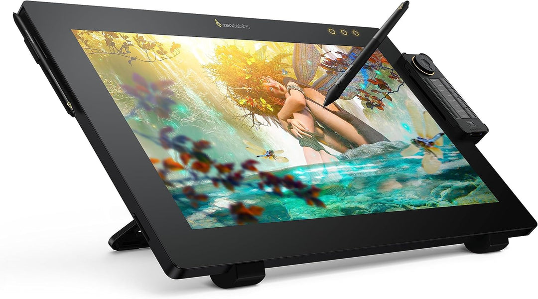 Xencelabs Pen Display 24 Grafiktablett 4K Professionelle 99% Adobe RGB Zeichenmonitor Zeichentablett