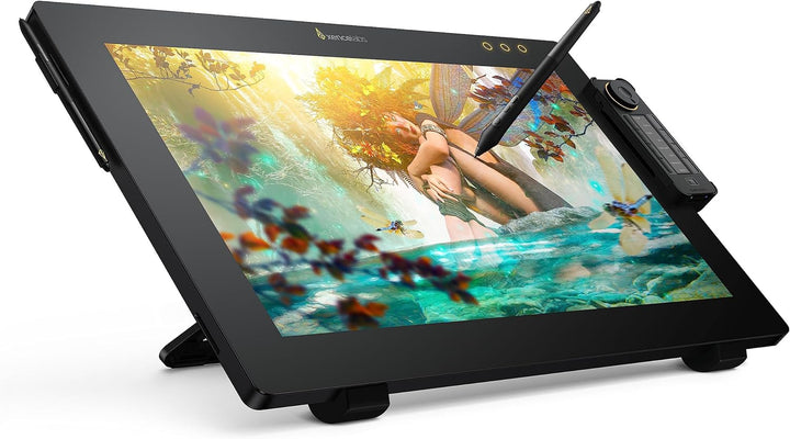 Xencelabs Pen Display 24 Grafiktablett 4K Professionelle 99% Adobe RGB Zeichenmonitor Zeichentablett