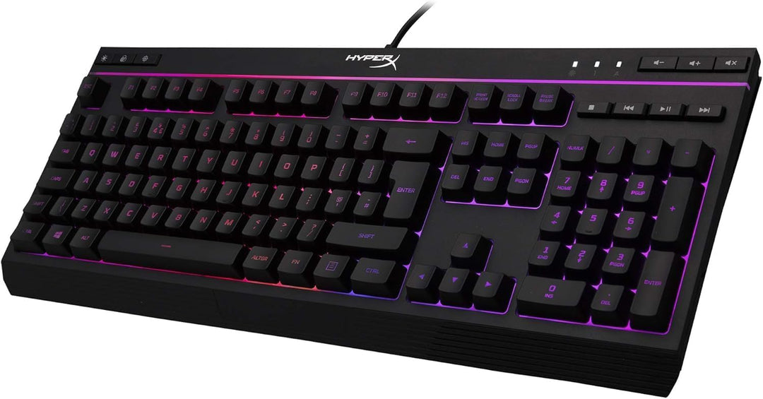 HyperX Alloy Core RGB – Membrane Gaming Tastatur (QWERTZ deutsches Layout) Schwarz Membrane Alloy Co