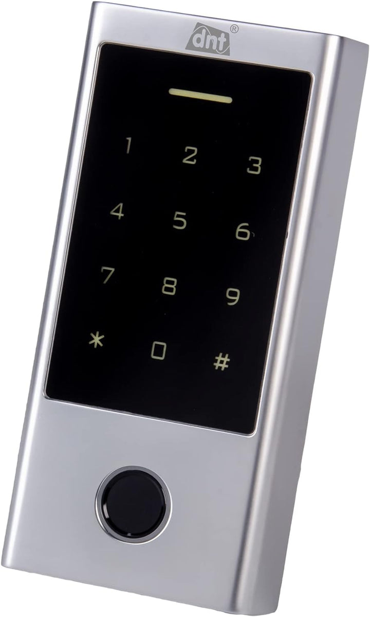 dnt Fingerprint-Codeschloss BioAccess PRO, DNT000013, Metall/Schwarz, Fingerprint-Codeschloss