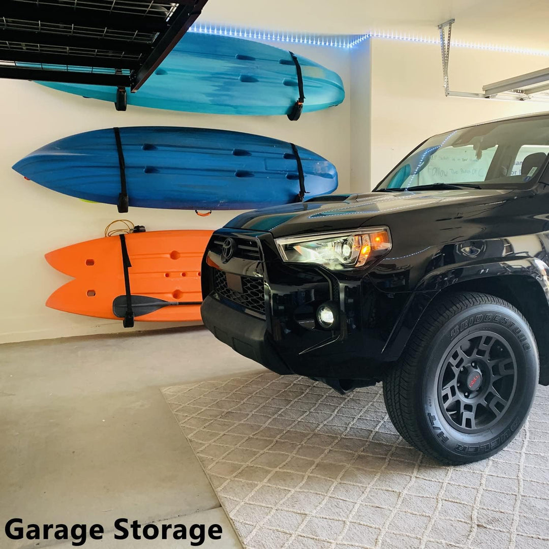 Heavdace Garagenaufbewahrung, Kajakhaken, 39 cm, Wandhalterung, Surfbrett-Rack, 4 Stück, robuste Kan