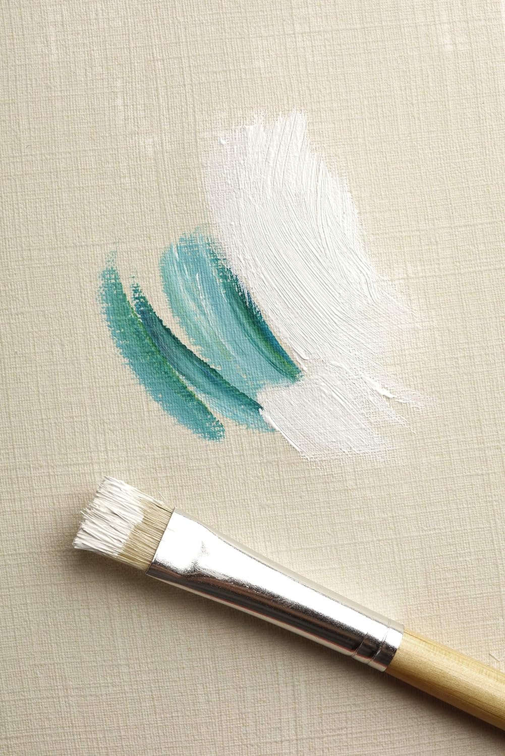 Clairefontaine 975822C Ölpapier (Block mit 12 Bögen, 240g, mit Leinenstruktur, 20 x 40cm) 1 Stück, w