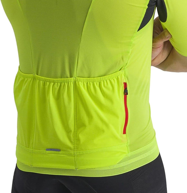 Castelli Herren T-Shirt M Elektrischer Kalk, M Elektrischer Kalk