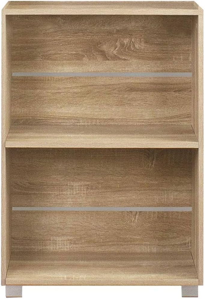 BAKAJI Bücherregal für Segeln, 2 Regalen, Archivierung von Dokumenten und Grundstücken, Möbel, Haus,