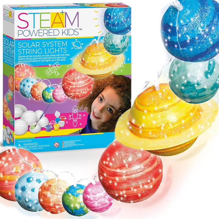 STEAM Powered Kids - Solar System String Lights