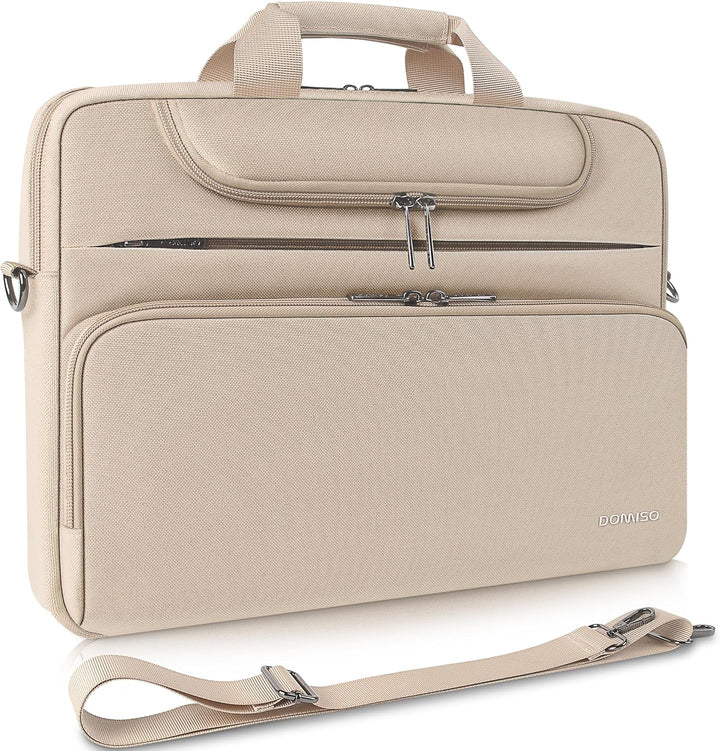 DOMISO 17 Zoll Wasserdicht Laptop Tasche Aktentasche Schultertasche Notebooktasche Business für 17-1