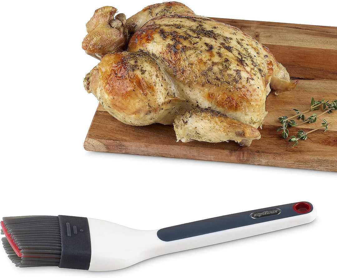 Zyliss E980091U Silicone Backpinsel – ideal für Grill, Gebäck, Öl und Kochpinsel zum Backen von Sauc