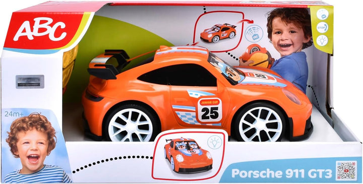 Dickie Toys ABC - IRC Spielzeugauto Porsche 911 GT3 (27 cm) - ferngesteuertes Auto ab 2 Jahre - Renn