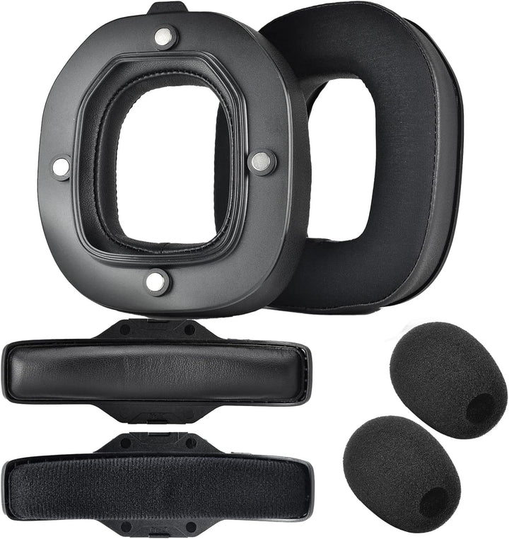 Yaowanguan A40 TR Ohrpolster, Ersatz-Ohrpolster, Stirnbänder für Astro Gaming A40 TR kabelgebundenes