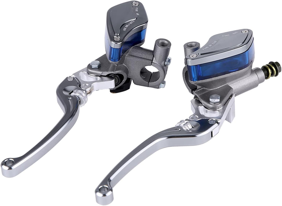Motorradhydraulische Bremspumpe Paar 22-mm-CNC-Kupplungsgeberzylinderhebel einstellbar für Ersatztei