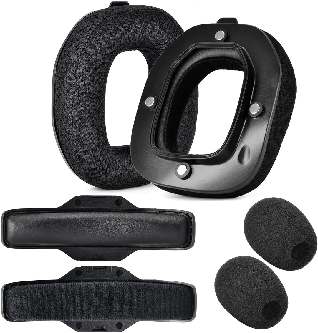 Yaowanguan A40 TR Ohrpolster für Astro Gaming A40 TR Kabelgebundenes Gaming-Headset Stirnbänder Mikr