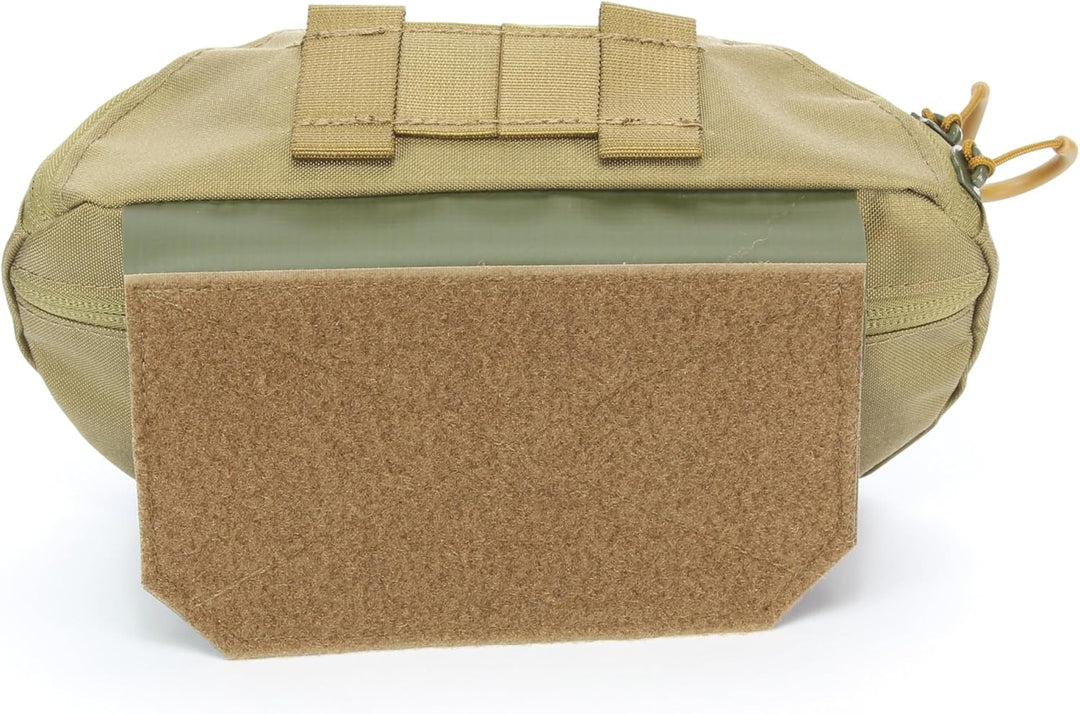 Zentauron Drop Down Pouch für Plattenträger Schutzwesten mit Fach für Weichballistik Zubehör Tasche
