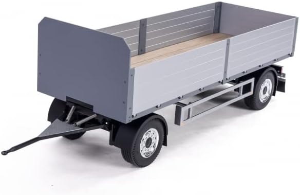 Carson 500907624 1:14 2-Achs Baustoff-Anhänger - RC, Zubehör für Tamiya Trucks, Ersatzteile, Tuningt