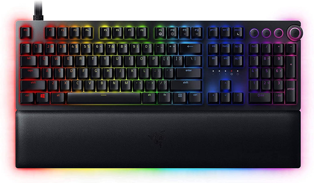Razer Huntsman V2 Analog - Premium Gaming Tastatur mit analogen optischen Schaltern (ergonomische Ha