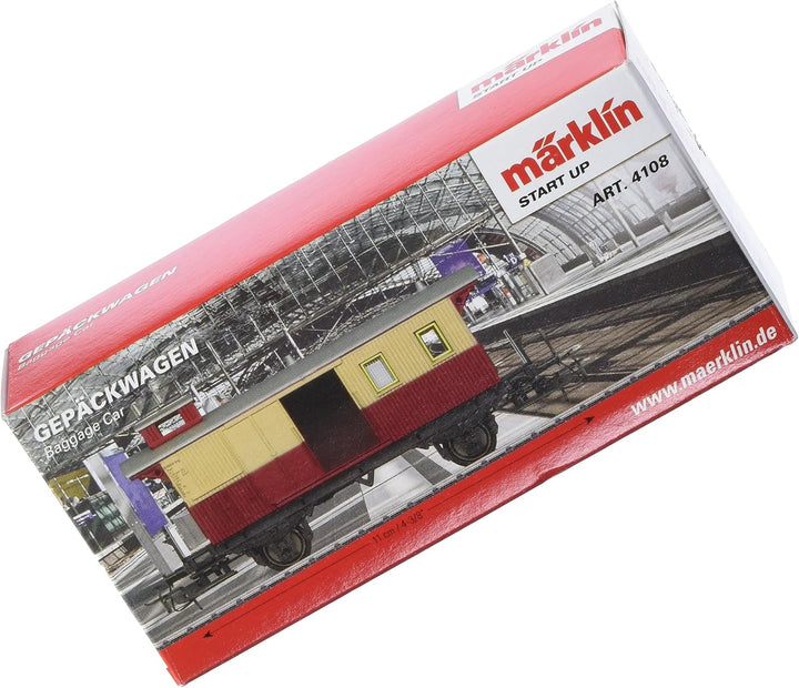 Märklin Start up 4108 - Gepäckwagen rot/beige