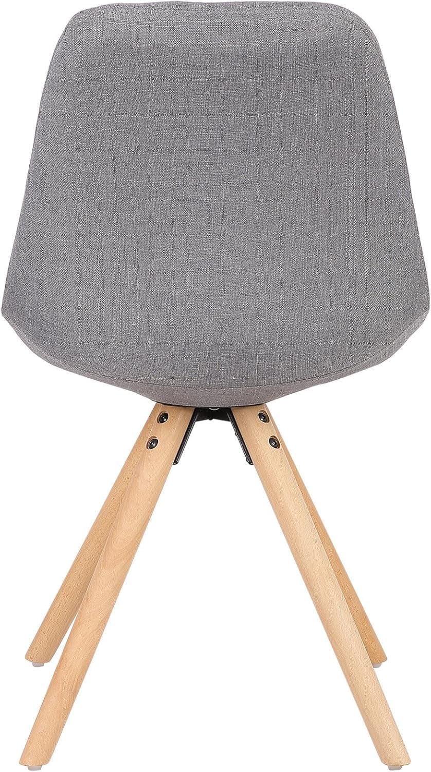 WOLTU 1x Esszimmerstühle, Küchenstuhl, Skandinavisch Design, schminktisch Stuhl, Loungesessel, Polst