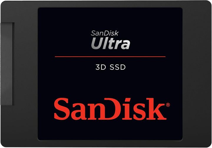 SanDisk Ultra 3D SSD 2 TB SSD interne SSD Festplatte (SSD intern 2,5 Zoll, stossbeständig, 3D NAND-T