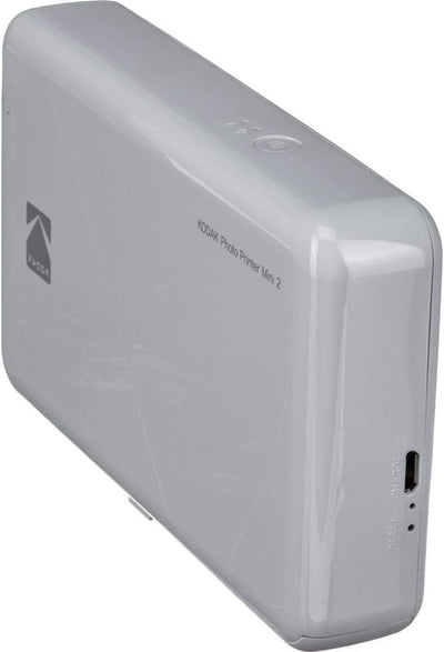 Kodak Mini 2 HD Wireless Mobile Instant Fotodrucker w / 4 Pass patentierte Drucktechnologie (Weiss)