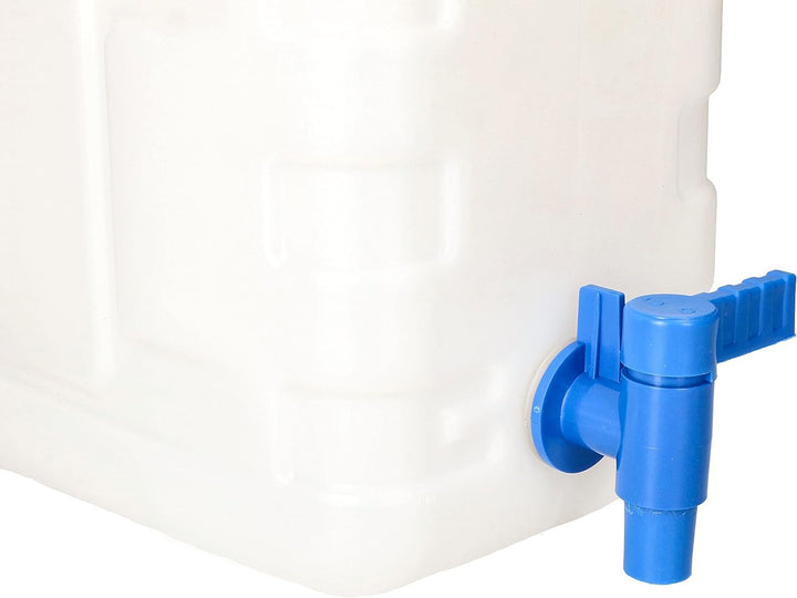 KOTARBAU® Kunststoff Wasserbehälter für Trinkwasser mit Zapfhahn 20L Lebensmittelecht, 20L