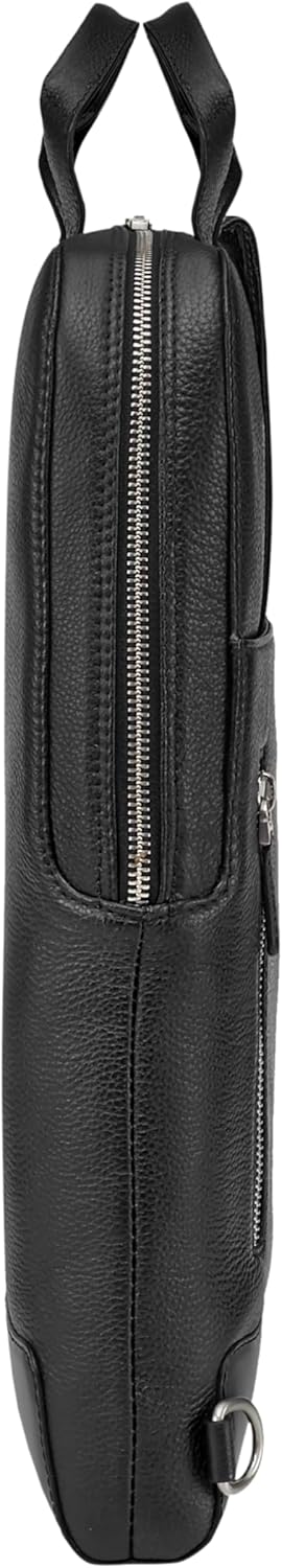 Moleskine - Klassische vertikale Gerätetasche, Leder Notebook Rucksack für Laptop, Tablett, Notebook