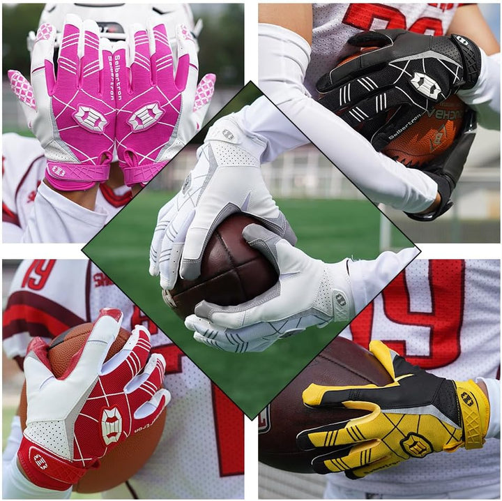 Seibertron Pro 3.0 Elite Ultra-Stick Sports Receiver/Empfänger Handschuhe American Football Gloves J