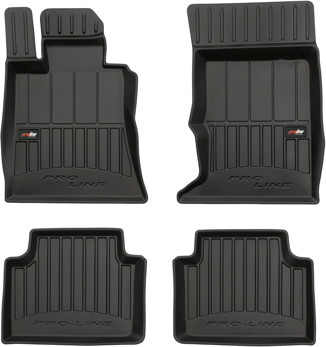 M MOTOS Gummimatten Auto Fussmatte passt für Alfa Romeo Giulia ab 2016 Verbessern Sie Ihren Reisekom