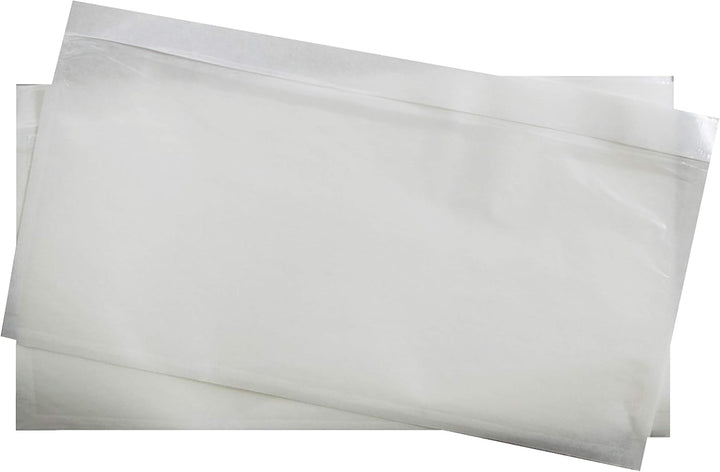 Netuno 1000x transparente Lieferscheintasche selbstklebend DIN lang 239x 131 mm Begleitpapiertasche