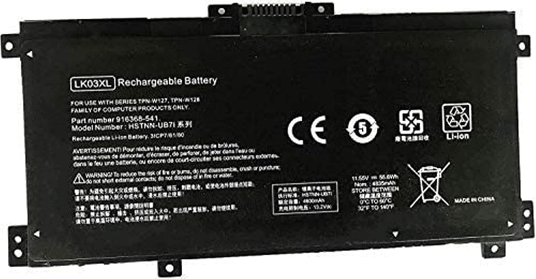 ASKC LK03XL Replacement Akku für HP Envy X360 15-BP 15M-BP 15-BQ 15M-BQ 17-AE 17M-AE 15M-BP000 15-BP