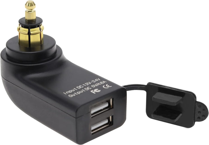 eMagTech Motorrad Dual USB Ladegerät Ersatz kompatibel mit BMW F800GS F650GS F700GS R1200GS R1200RT