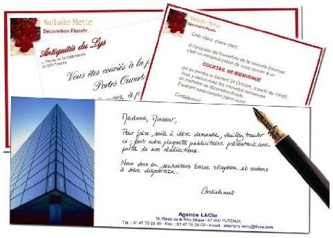 AVERY C2359-25.FR Quick und Clean Korrespondenz-Karten