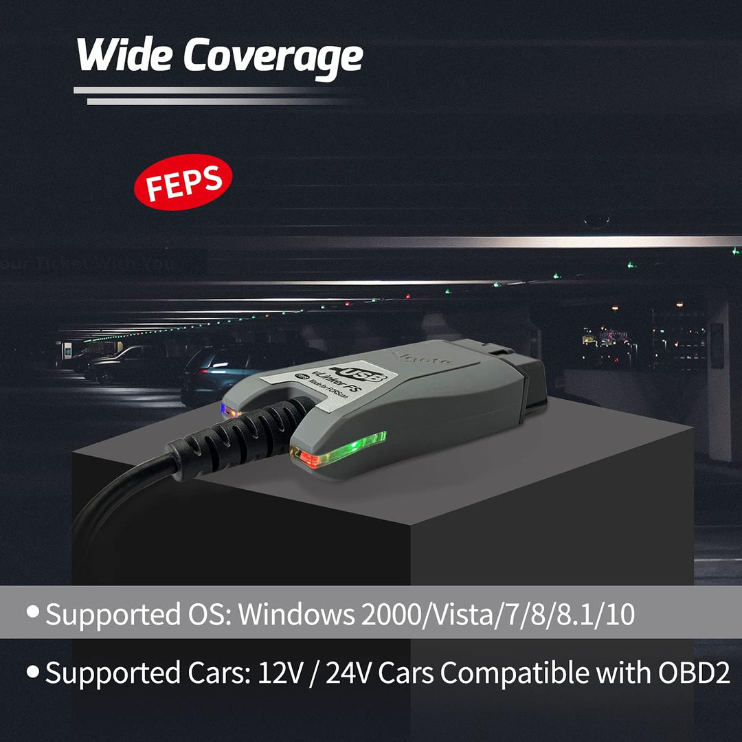Vgate vLinker FS OBD2 USB Adapter für for-Scan HS/MS-CAN Auto Switch