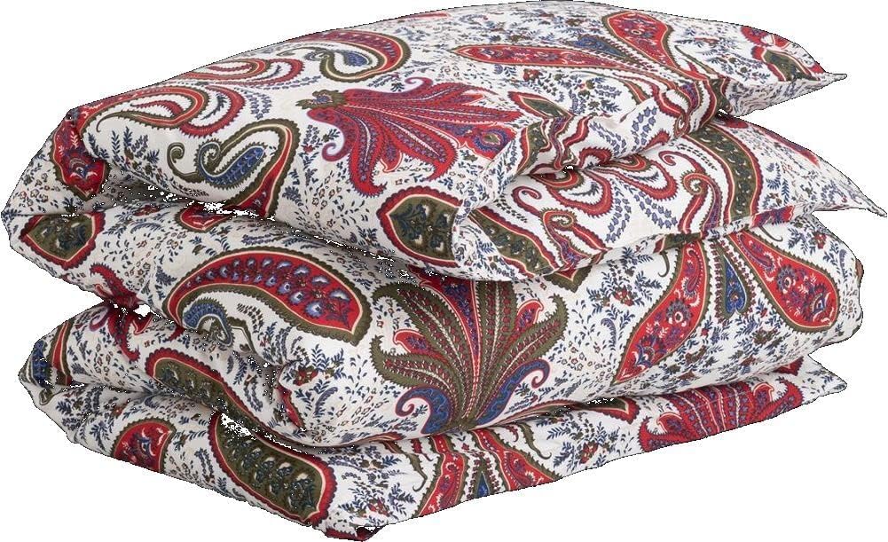 GANT Key West Paisley Single Duvet Red 135X200, Red 135x200