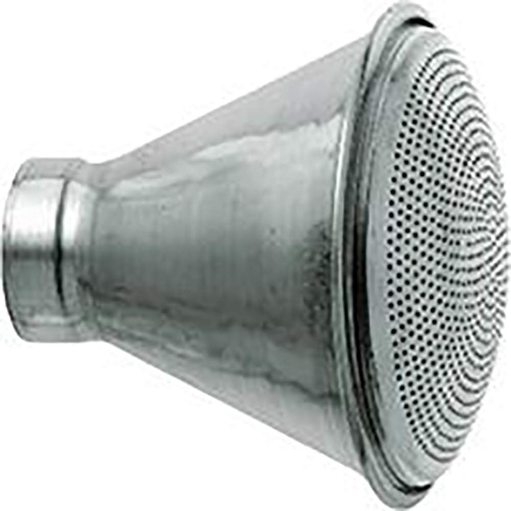 Geka Gieskopf Soft Rain konisch IG G3/4 LM, Messing/Leichtmetall, Silber, 48 x 28 x 28 cm