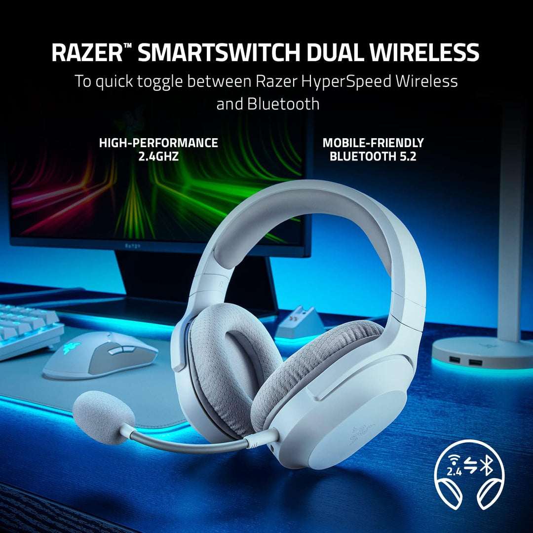 Razer Barracuda X - Kabelloses Multiplattform-Headset für Gaming und Mobile Geräte (SmartSwitch Dual