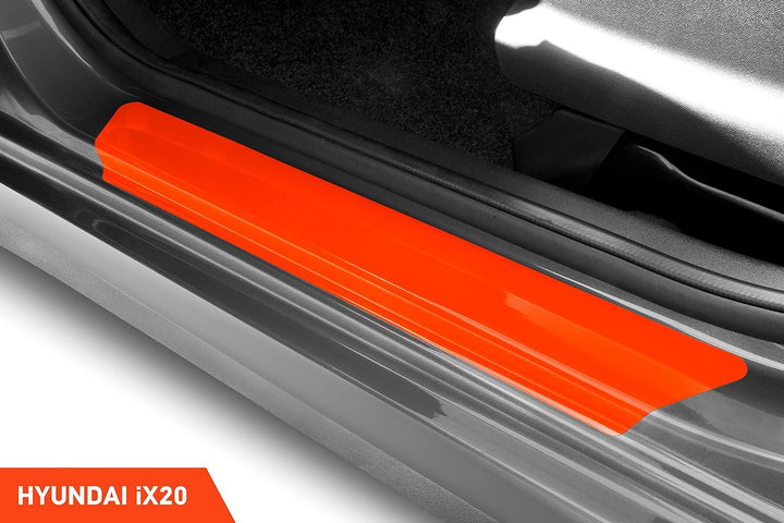 Luxshield Auto Einstiegsleisten Schutz für Hyundai ix20 I 2010-2019 - Schutzfolie Autotür Zubehör Zi