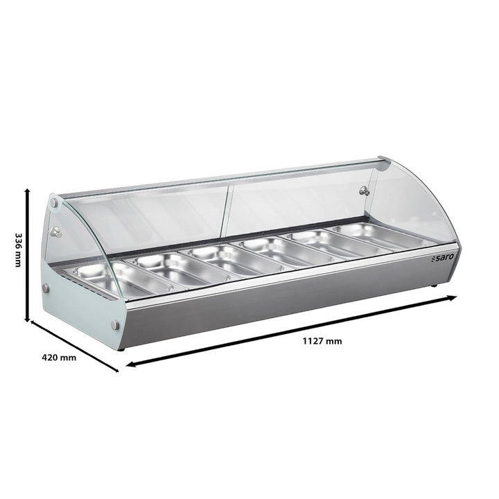 Saro 330-1092 MARIE 4 Heisse Tischvitrine, 46L