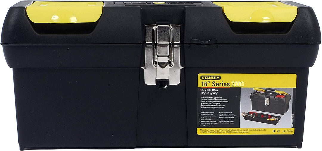 Stanley Werkzeugbox/Werkzeugkoffer Millenium & Werkzeugbox Millenium (16 Zoll, mit herausnehmbarer A