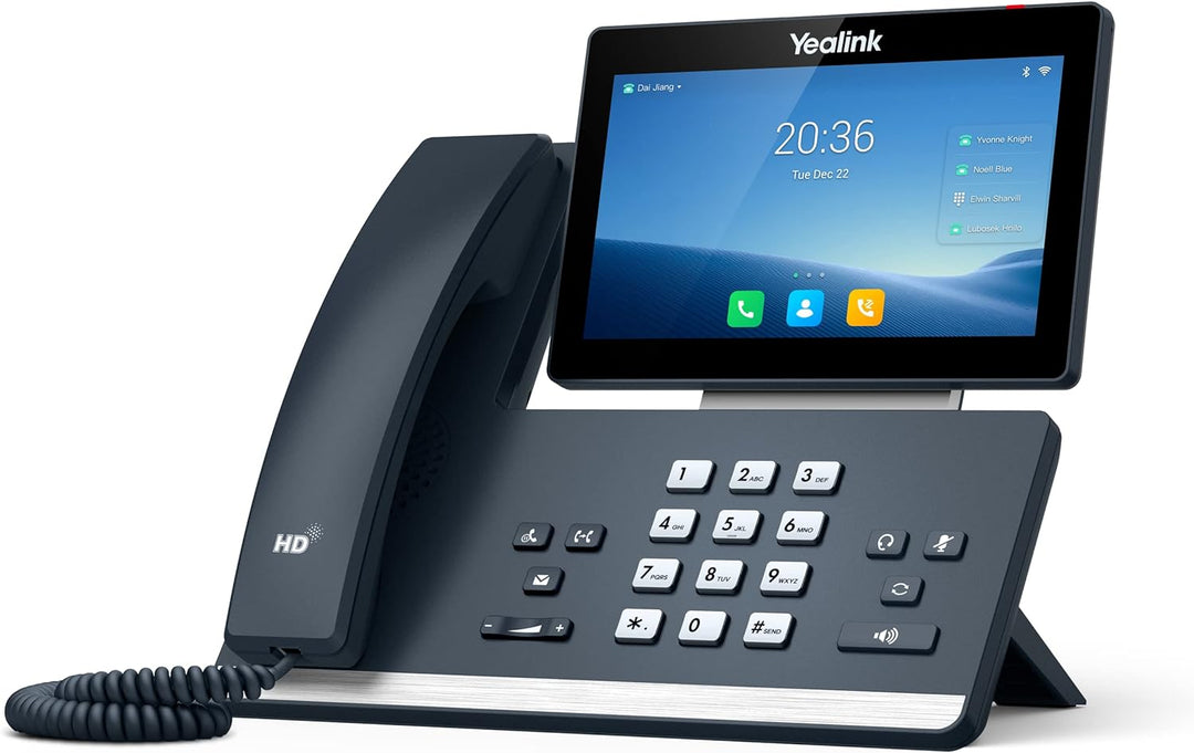 Yealink IP Telefon SIP-T58W Einstellbarer Touchscreen 7 Zoll (1024 x 600)