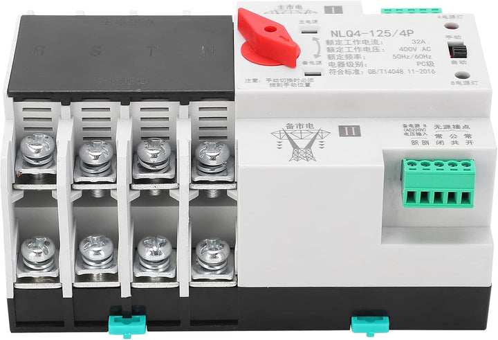Automatischer Transferschalter, 400 V 4P 3-Phasen 4-Leiter Unterbrechungsfreier Stromsteuerungs-Leis