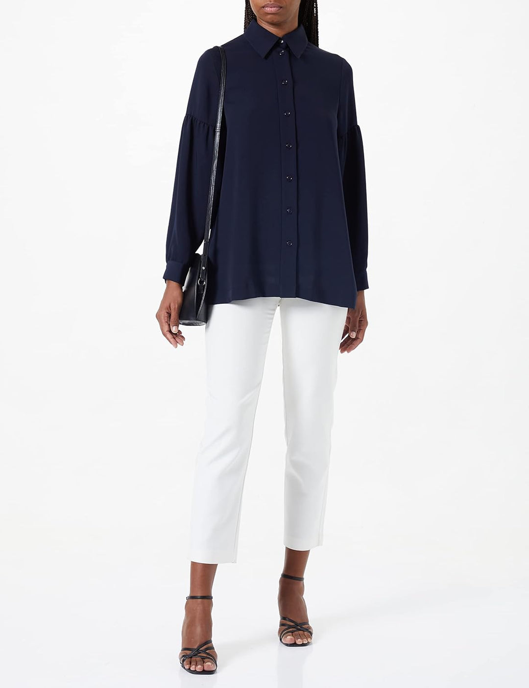 Seidensticker Damen Bluse - Fashion Bluse - Regular Fit - tailliert - Hemd Blusen Kragen - Bügelleic