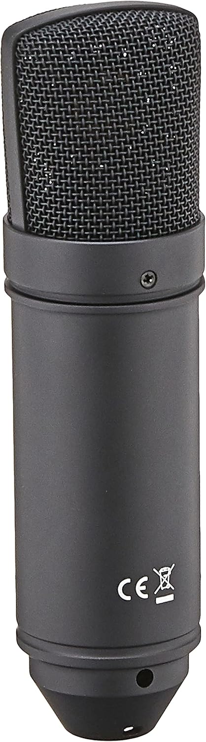 Tascam TM-80B Kondensatormikrofon, Schwarz TM-80B Schwarz, TM-80B Schwarz