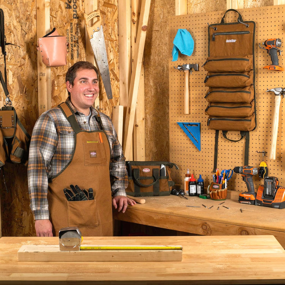 Bucket Boss - Super Roll, Werkzeugtaschen - Original Serie (74004), braun, Taschen